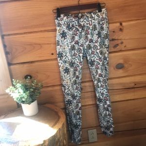 Paisley Stretch Jeggings